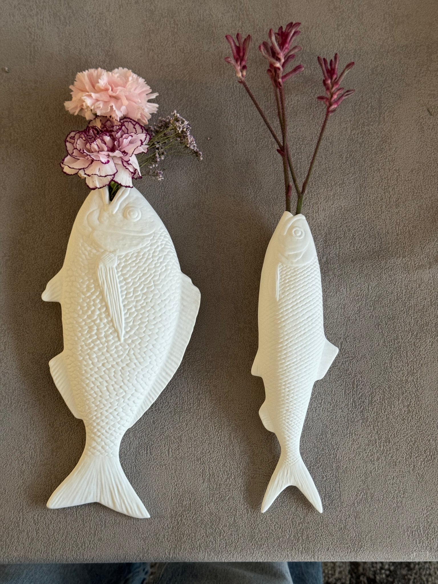 Porzellan Hering Wandvase Elke | Klatt Objects