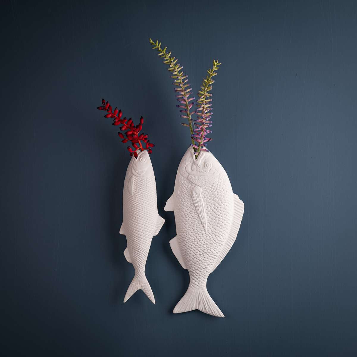 Porzellan Hering Wandvase Elke | Klatt Objects